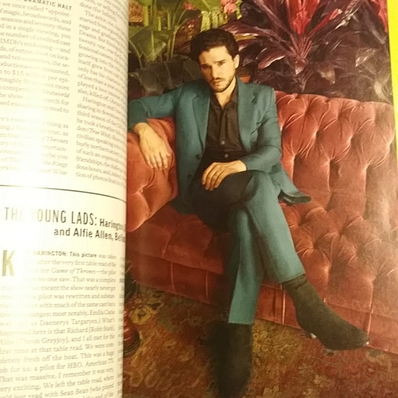 Esquire Magazine 2019 Kit Harington Game of Thrones - Picture 4 of 4